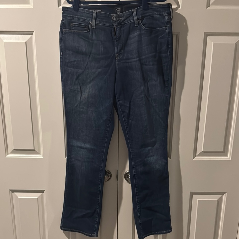 NYDJ Blue Skinny Jeans with Modern Fit
